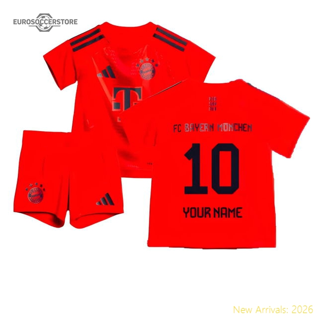 2024-2025 Bayern Munich Home Baby Kit (Your Name)-The Soccer Shirt Hub