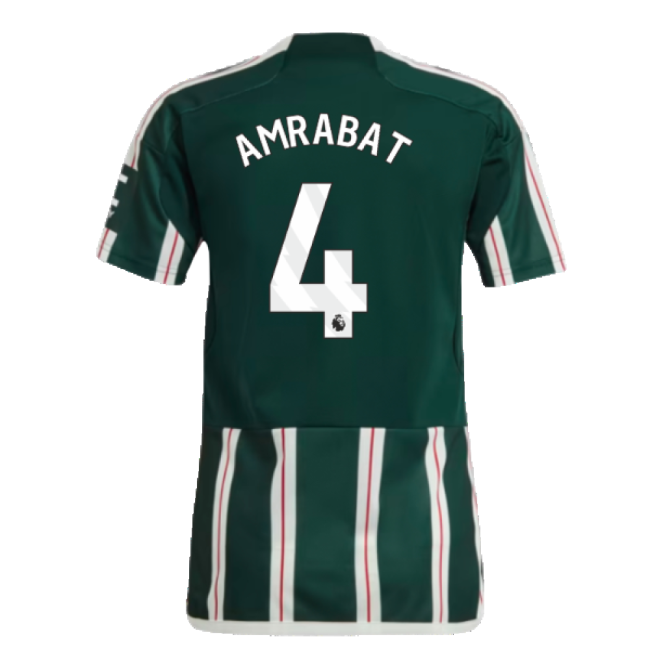 2023-2024 Man Utd Away Shirt (Amrabat 4)-The Soccer Shirt Hub