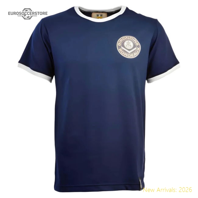 Bordeaux 12th Man - Navy/White Ringer-The Soccer Shirt Hub