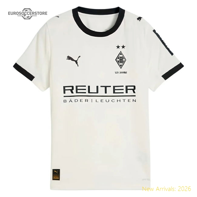 2025-2026 Borussia MGB Home Shirt (Kids)-The Soccer Shirt Hub