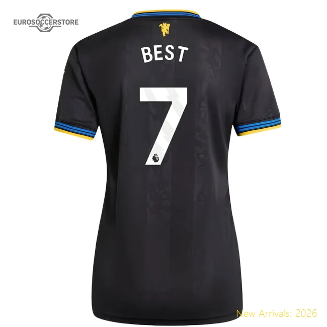 2025-2026 Man Utd Authentic Third Shirt (Womens) (Best 7)-The Soccer Shirt Hub