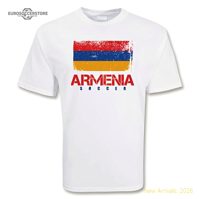 Armenia Soccer T-shirt-The Soccer Shirt Hub