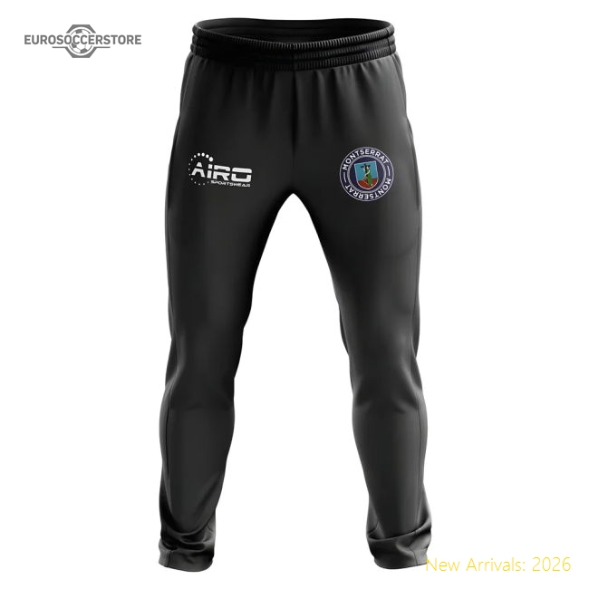 Montserrat Concept Football Training Pants (Black)-The Soccer Shirt Hub