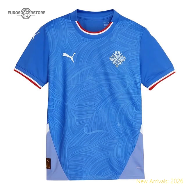 2024-2025 Iceland Home Shirt (Kids)-The Soccer Shirt Hub