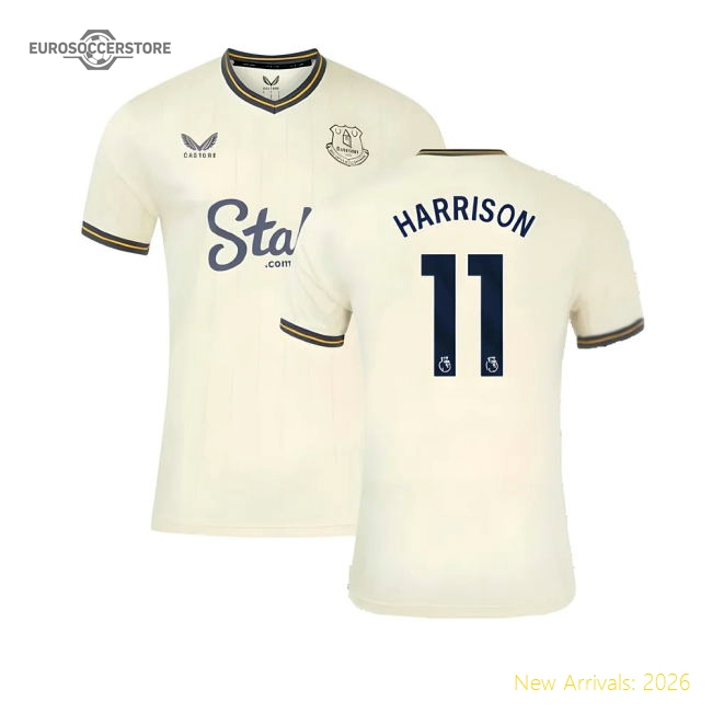 2024-2025 Everton Third Shirt (Harrison 11)-The Soccer Shirt Hub