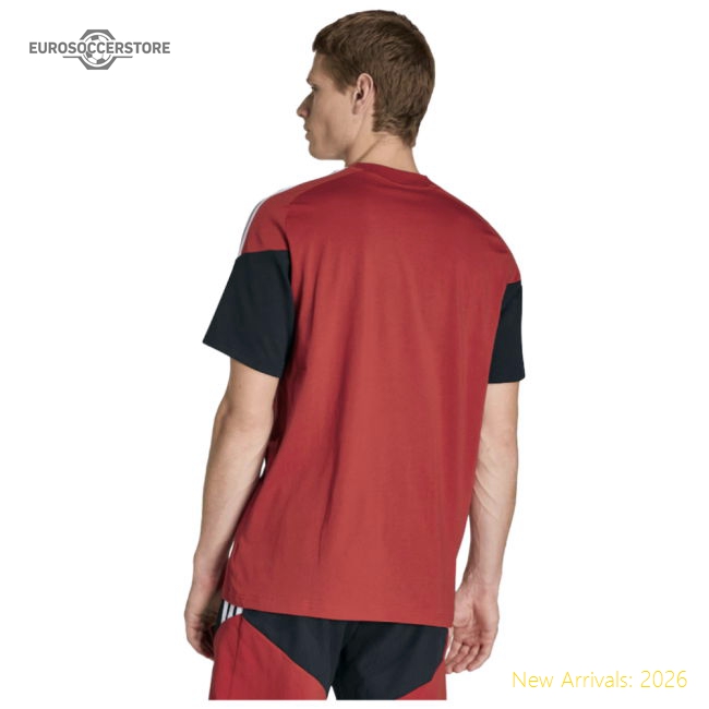 2026-2027 Germany Training Tee (Red)-The Soccer Shirt Hub