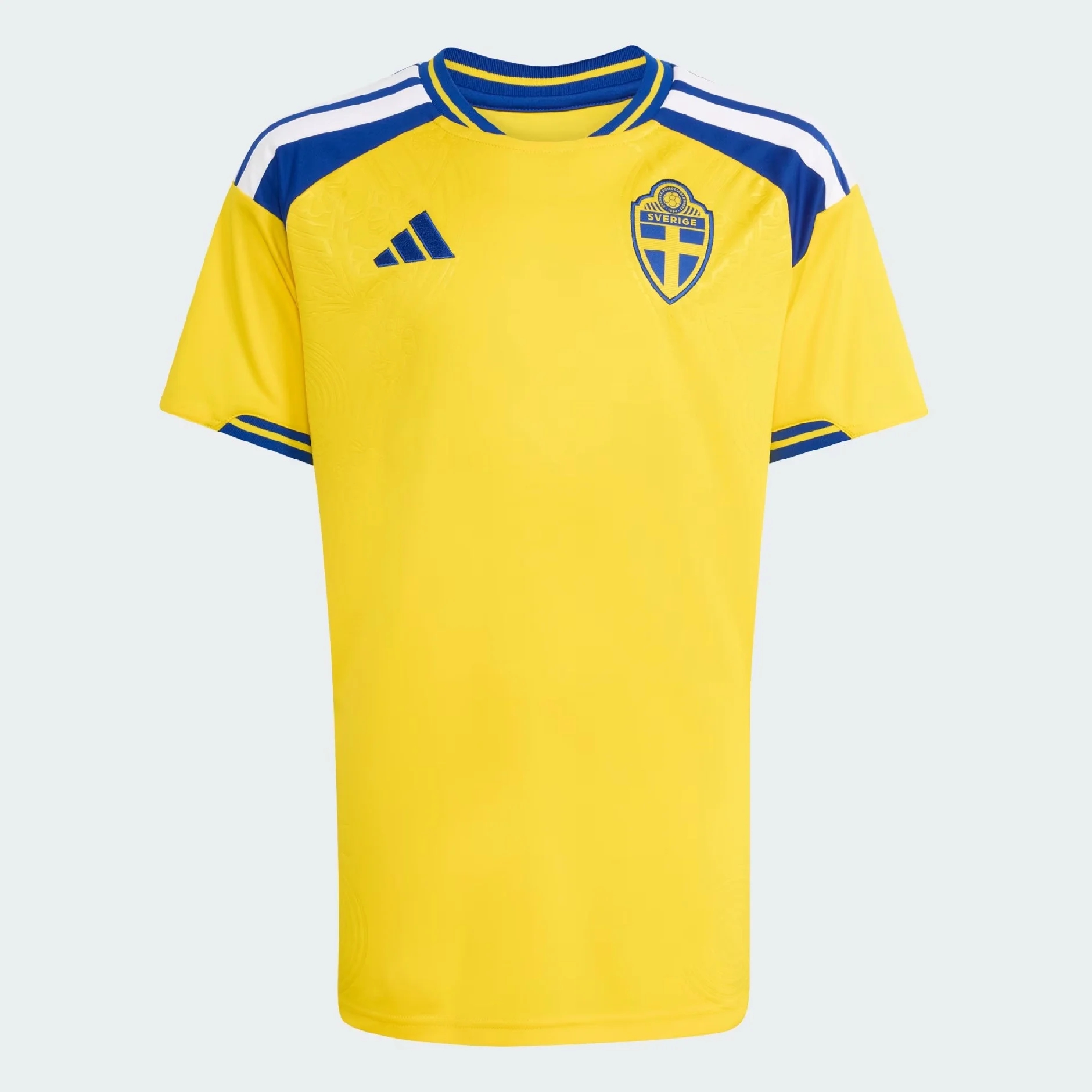 Sweden 2026 Youth Home Jersey - Vintage Nordic Kids Kit