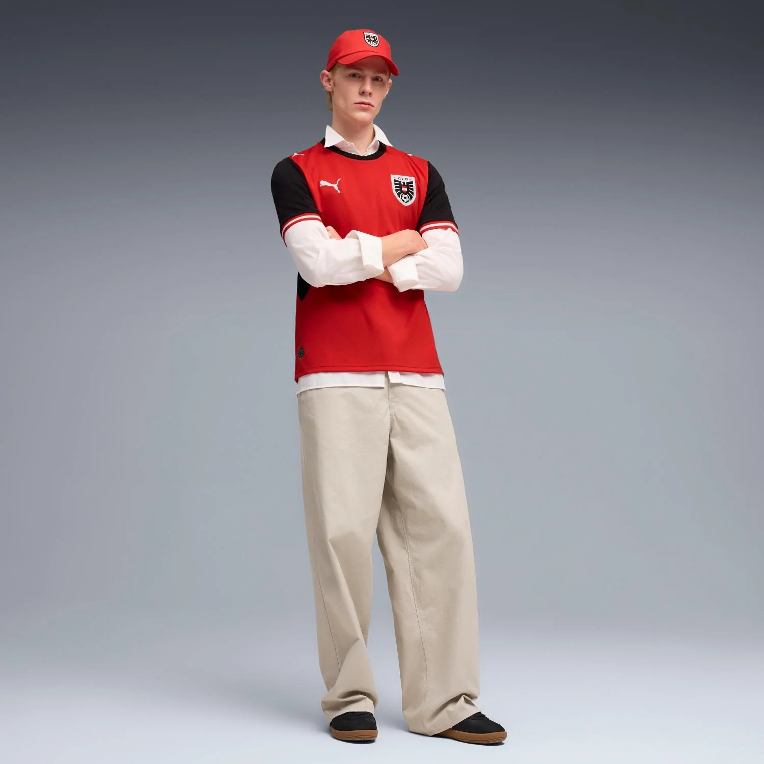 Austria 2026 Home Jersey Men's - Alpine Red Replica Kit-The Soccer Shirt Hub