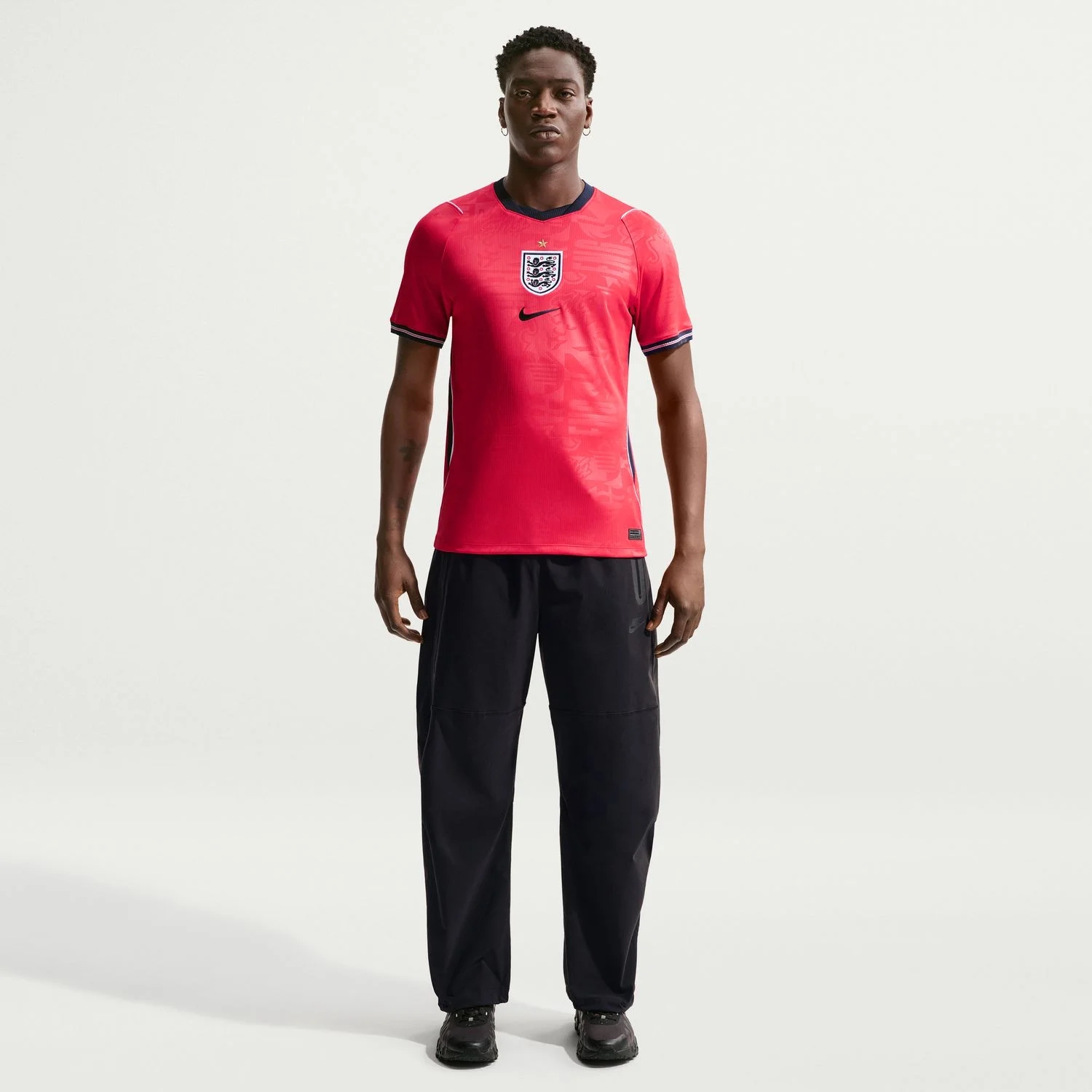 England 2026 Away Jersey Men's - Speed Red Edition Kit-The Soccer Shirt Hub