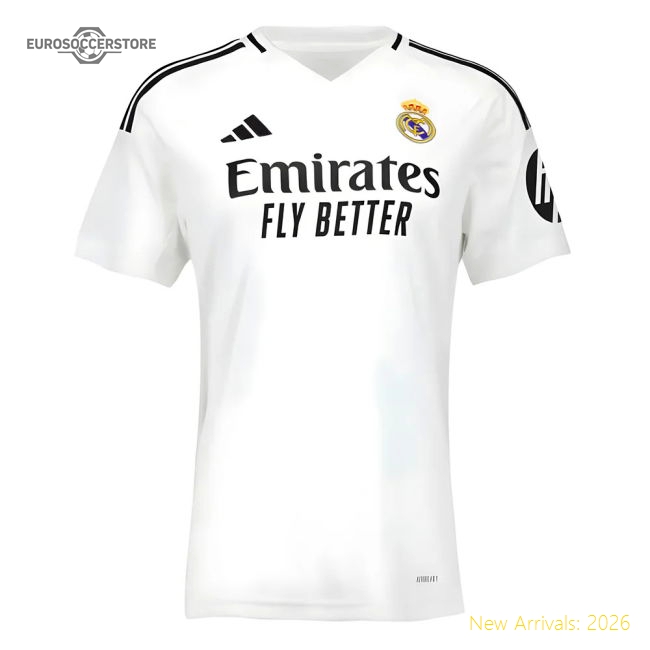 2024-2025 Real Madrid Home Shirt (Womens) (Mbappe 9)-The Soccer Shirt Hub