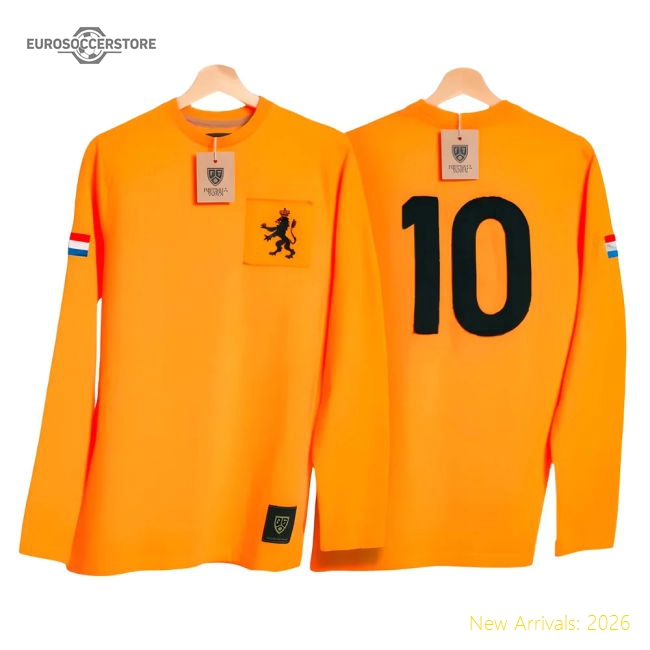 Holland De Leeuw Gullit Number 10 Home Retro Shirt-The Soccer Shirt Hub