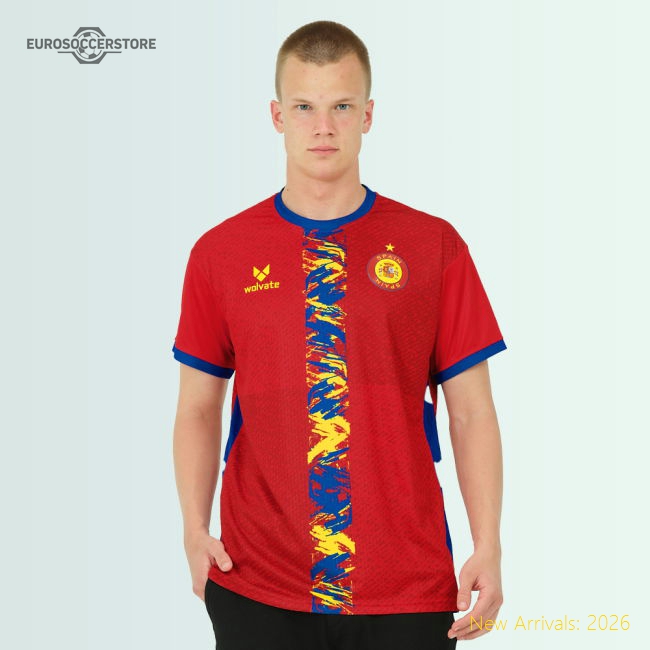 Spain Legacy Football Jersey Red (Wolvate) Adult Short Sleeve-The Soccer Shirt Hub