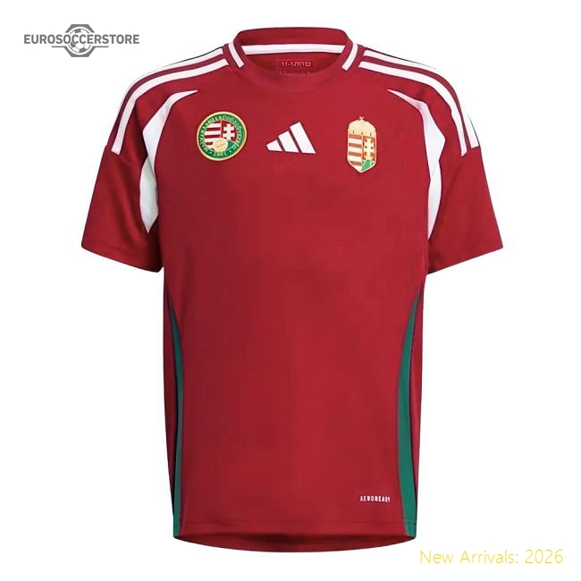 2024-2025 Hungary Home Shirt (Kids) (Your Name)-The Soccer Shirt Hub
