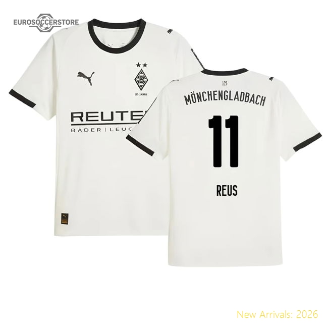 2025-2026 Borussia MGB Home Shirt (Reus 11)-The Soccer Shirt Hub