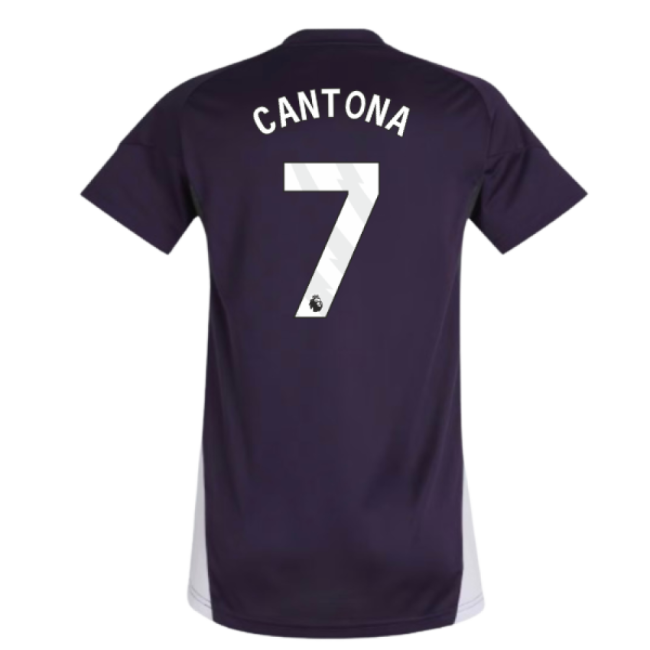 2025-2026 Man Utd Training Jersey (Aurora Plum) - Womens (Cantona 7)-The Soccer Shirt Hub