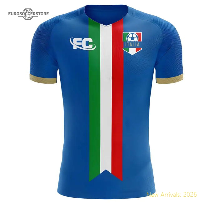 2018-2019 Italy Fans Culture Home Concept Shirt - Womens-The Soccer Shirt Hub