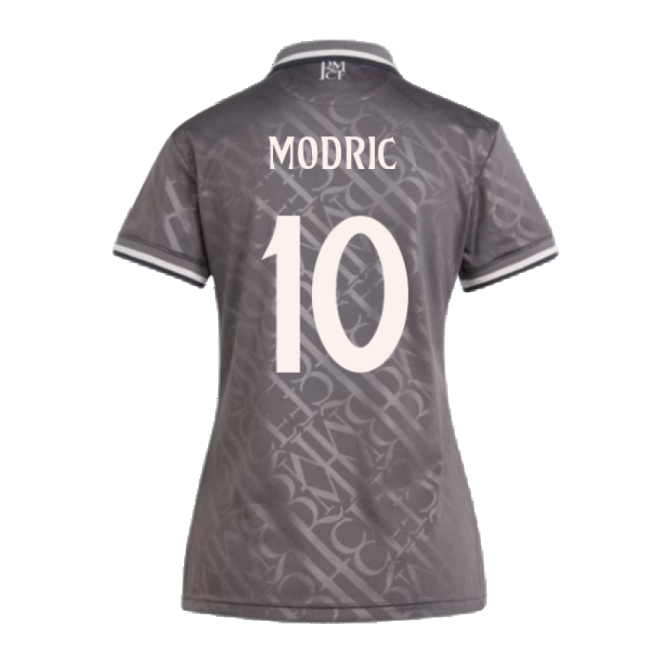 2024-2025 Real Madrid Third Shirt (Womens) (Modric 10)-The Soccer Shirt Hub