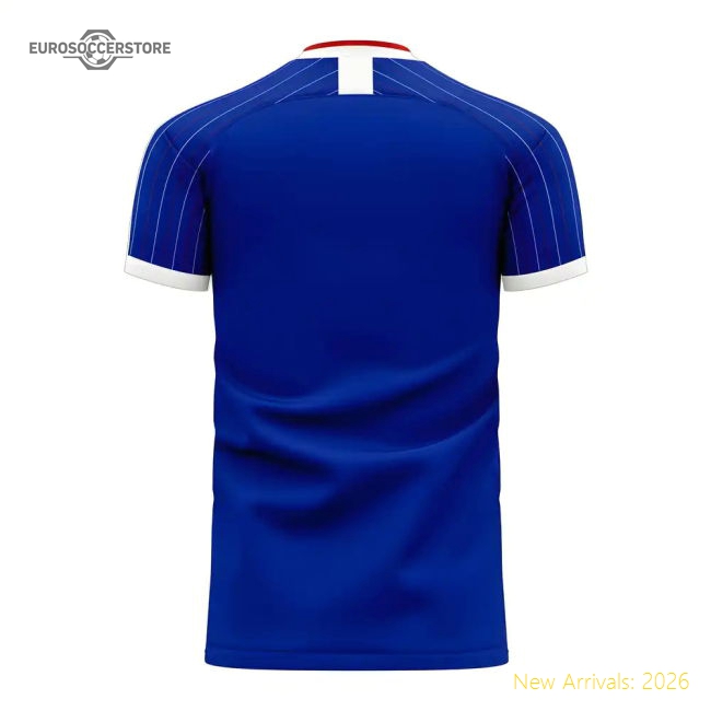France 2025-2026 Home Concept Football Kit (Libero) - Womens-The Soccer Shirt Hub