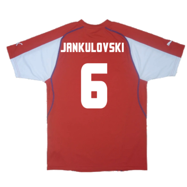 Czech Republic 2003-04 Home Shirt ((Excellent) XL) (Jankulovski 6)-The Soccer Shirt Hub