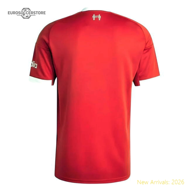 2025-2026 Liverpool Home Shirt-The Soccer Shirt Hub