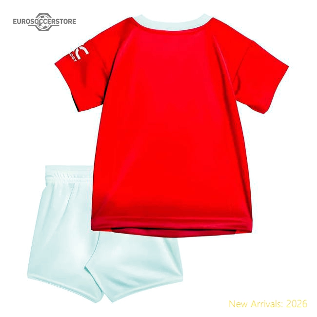 2024-2025 Man Utd Home Baby Kit-The Soccer Shirt Hub