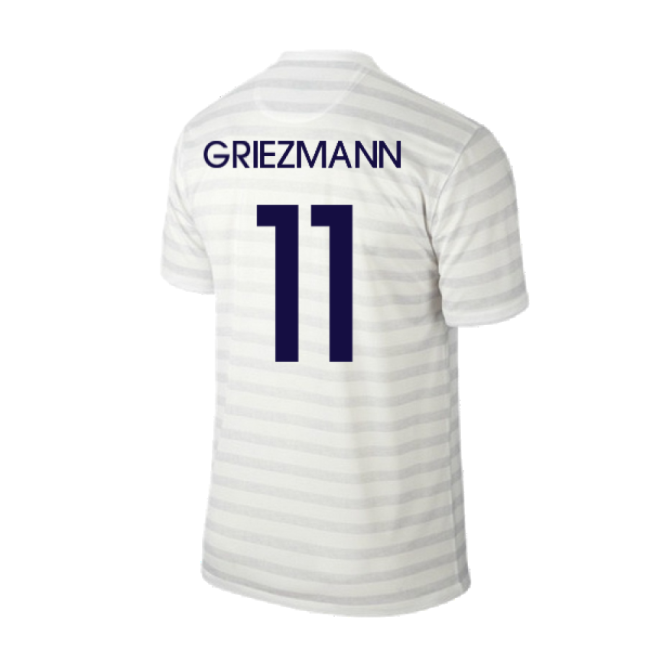 France 2014-15 Away Shirt ((Excellent) M) (Griezmann 11)-The Soccer Shirt Hub