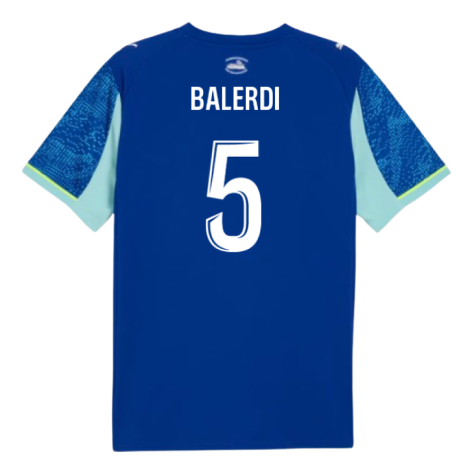 2025-2026 Marseille Third Shirt (Balerdi 5)-The Soccer Shirt Hub