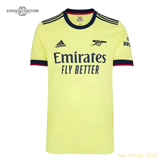 Arsenal 2021-2022 Away Shirt-The Soccer Shirt Hub