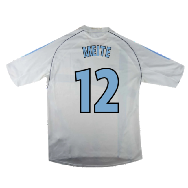 Marseille 2004-05 Home Shirt ((Excellent) L) (Meite 12)-The Soccer Shirt Hub
