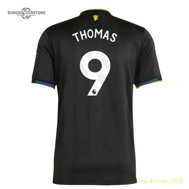 2025-2026 Man Utd Authentic Third Shirt (Thomas 9)-The Soccer Shirt Hub