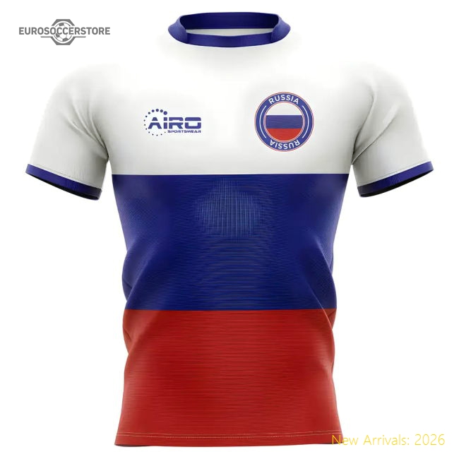 2025-2026 Russia Flag Concept Rugby Shirt - Womens-The Soccer Shirt Hub