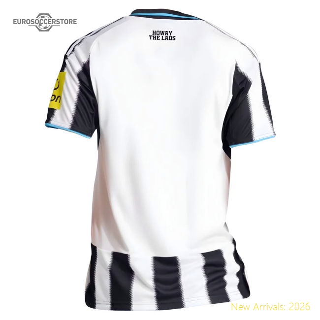 2025-2026 Newcastle Home Shirt (Womens)-The Soccer Shirt Hub