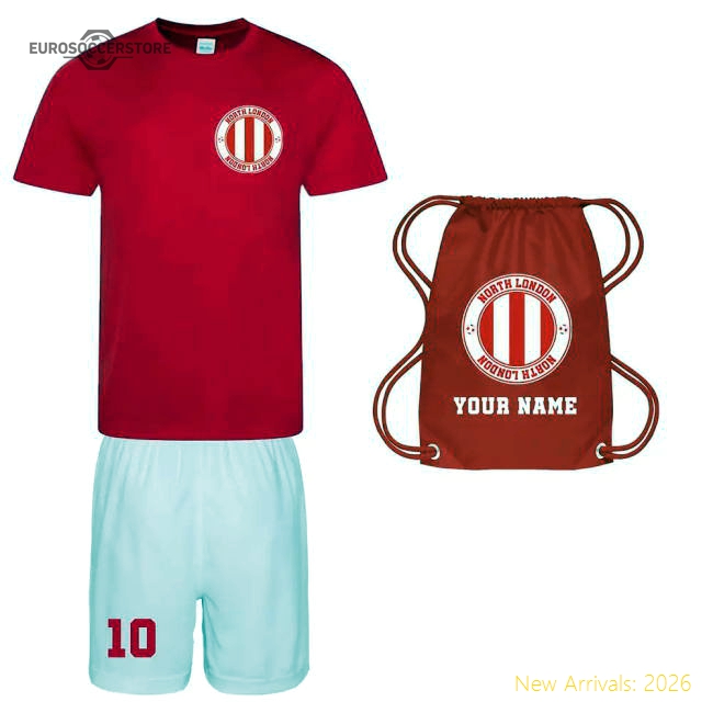 Personalised North London Training Kit Package-The Soccer Shirt Hub