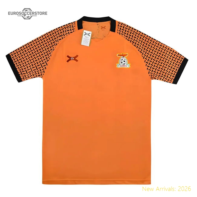 2018-2019 Zambia Away Shirt-The Soccer Shirt Hub
