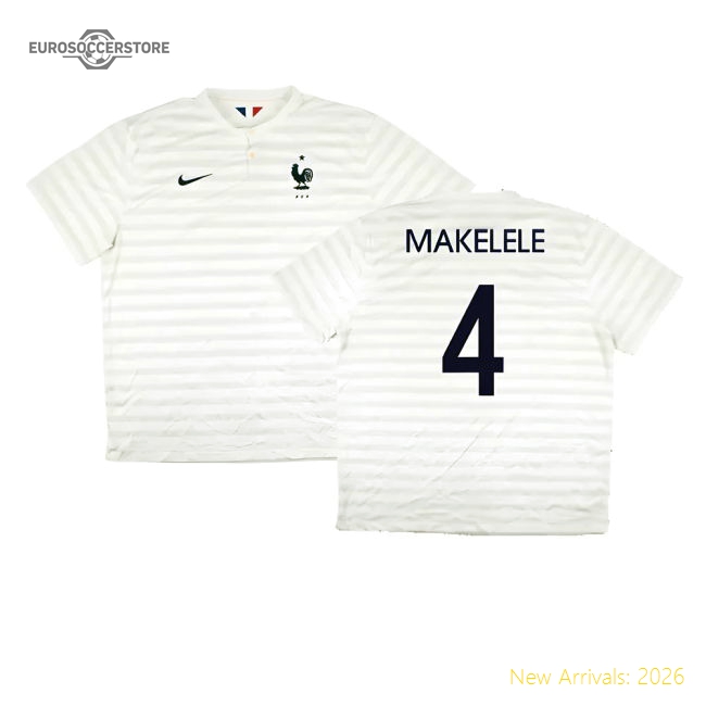 France 2014-15 Away Shirt ((Very Good) XXL) (Makelele 4)-The Soccer Shirt Hub
