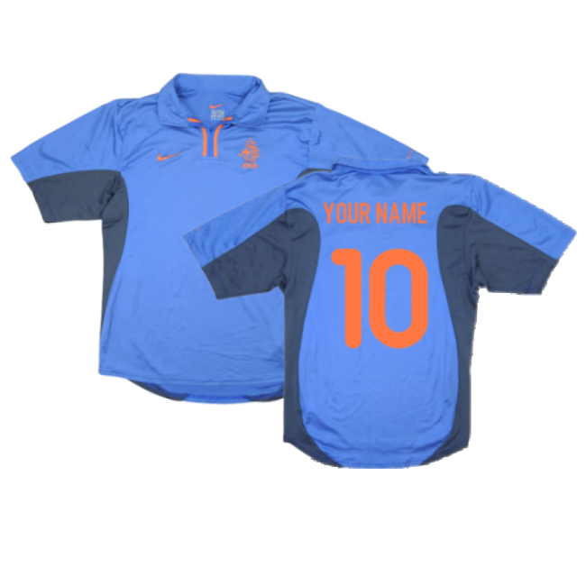 Holland 2000-02 Away Shirt ((Very Good) XL) (Your Name)-The Soccer Shirt Hub
