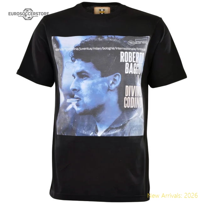 Pennarello: LPFC - Baggio T-Shirt - Black-The Soccer Shirt Hub