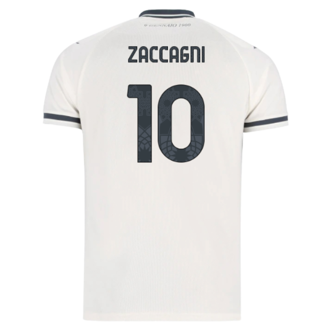 2025-2026 Lazio Away Shirt - Kids (Zaccagni 10)-The Soccer Shirt Hub