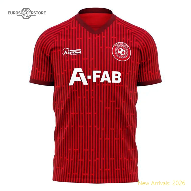 Aberdeen 2025-2026 Home Concept Football Kit (Airo) (MCLEISH 5)-The Soccer Shirt Hub
