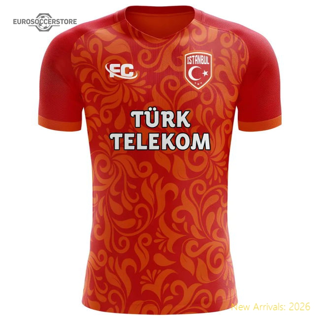 2018-2019 Galatasaray Fans Culture Home Concept Shirt - Womens-The Soccer Shirt Hub