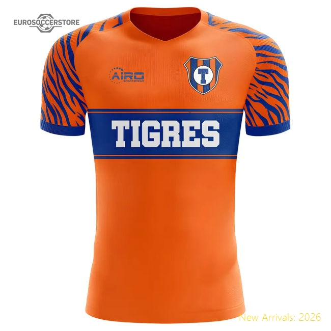 2025-2026 Tigres Home Concept Football Shirt - Womens-The Soccer Shirt Hub