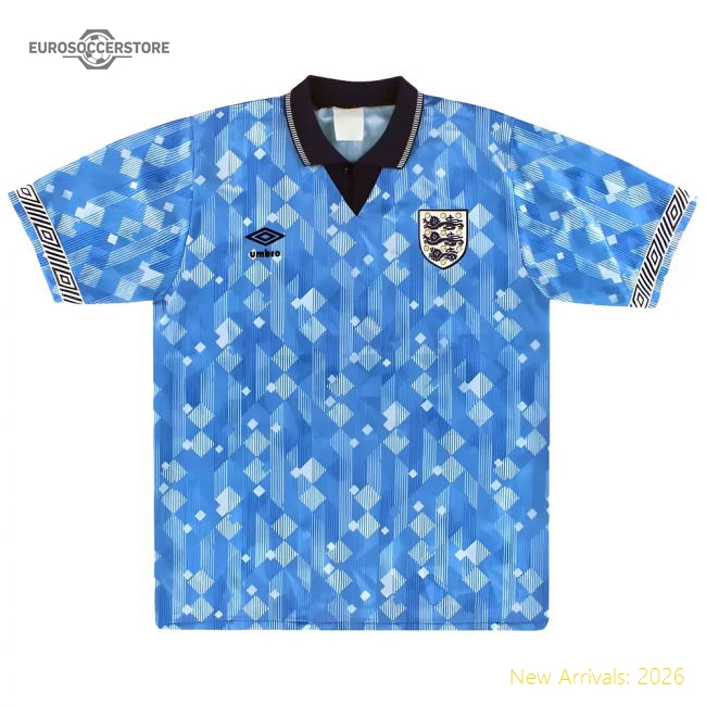 England 1990-92 Third (Medium) (Excellent)-The Soccer Shirt Hub