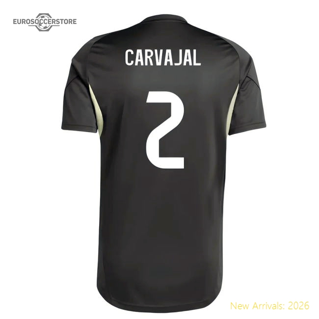 2025-2026 Real Madrid Training Jersey (Utility Grey) (Carvajal 2)-The Soccer Shirt Hub