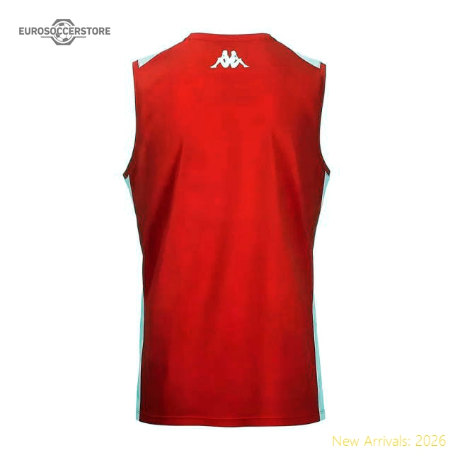 2024-2025 AS Monaco Sleeveless Jersey (Red)-The Soccer Shirt Hub