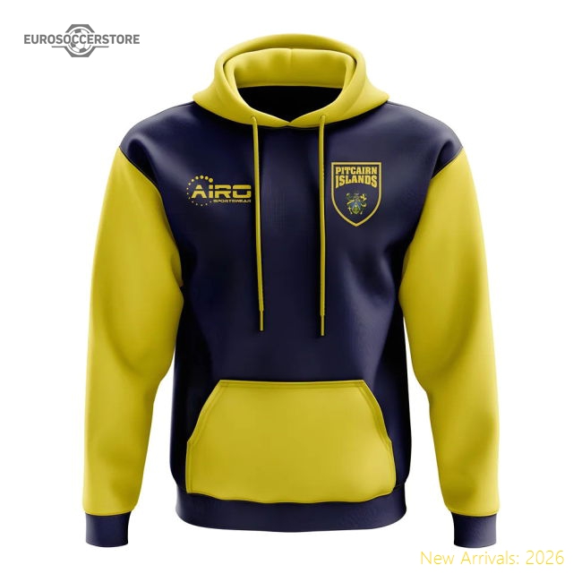 Pitcairn Islands Concept Country Football Hoody (Navy)-The Soccer Shirt Hub