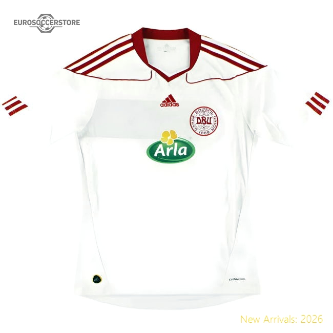2010-2011 Denmark Away Shirt-The Soccer Shirt Hub