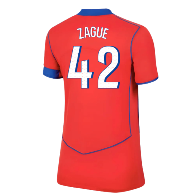 2025-2026 PSG Third Shirt (Womens) (Zague 42)-The Soccer Shirt Hub