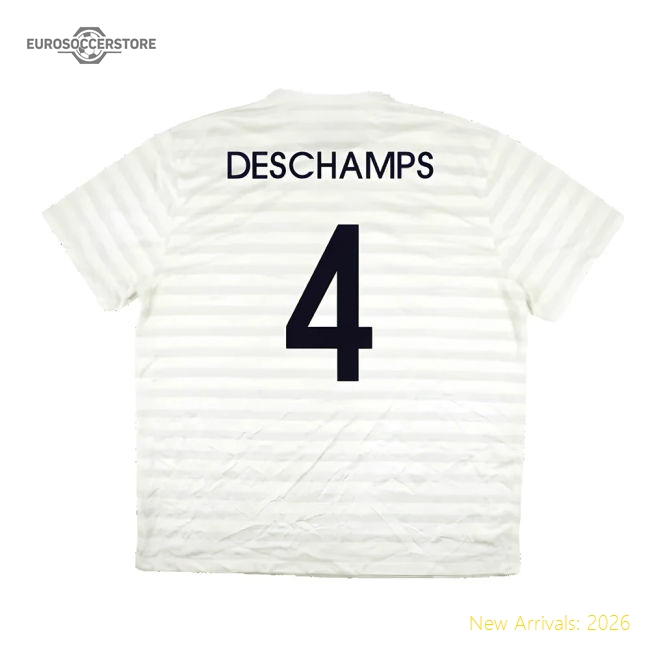 France 2014-15 Away Shirt ((Very Good) XXL) (Deschamps 4)-The Soccer Shirt Hub