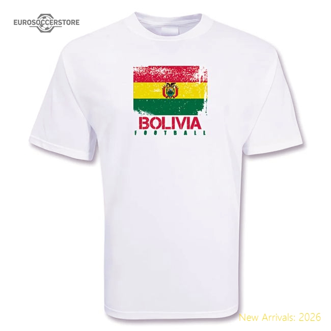 Bolivia Football T-shirt-The Soccer Shirt Hub