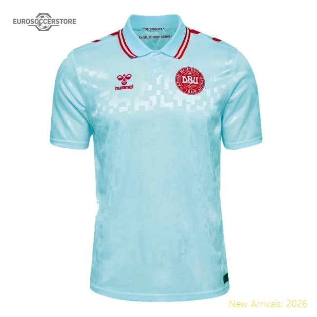 2024-2025 Denmark Away Shirt (Your Name)-The Soccer Shirt Hub